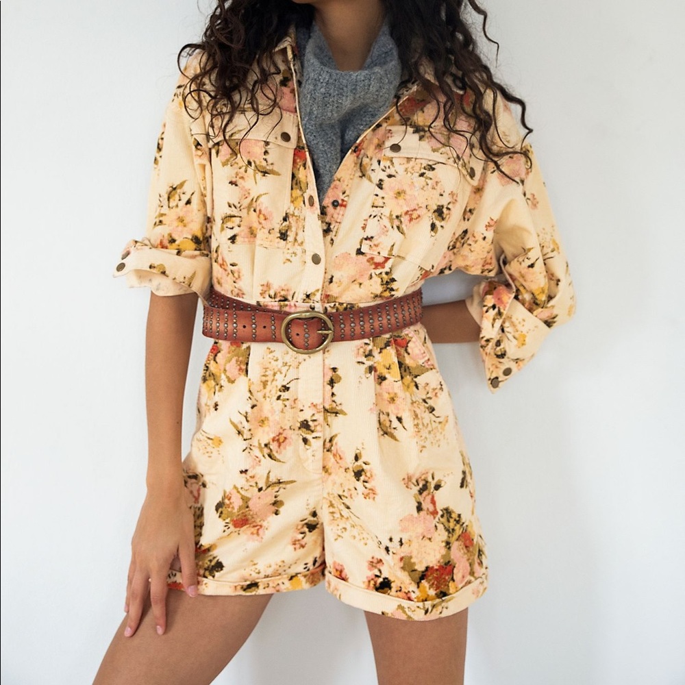 Free People Tapestry Romper